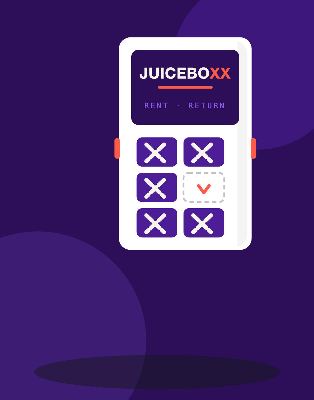 The new Juice Boxx charging terminal